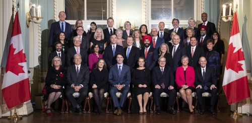 Group photo of cabinet members